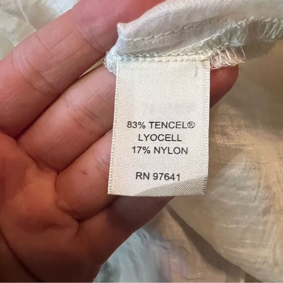 3 for $30! J. Jill petite sheer long sleeve blouse - Picture 9 of 12